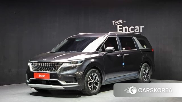 Kia Carnival 4th generation 2021 Серый из Кореи