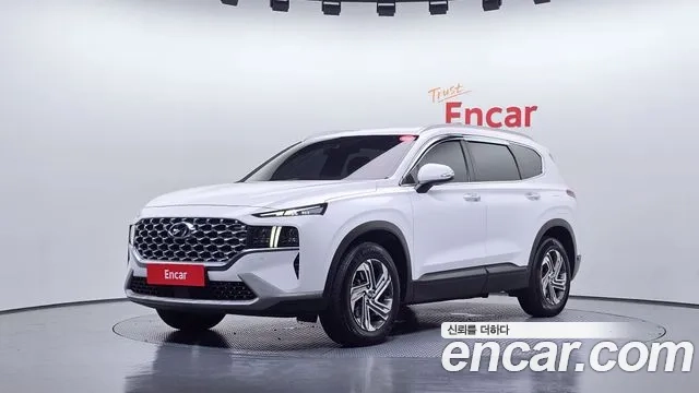 Hyundai The New Santa Fe 2021 Белый из Кореи