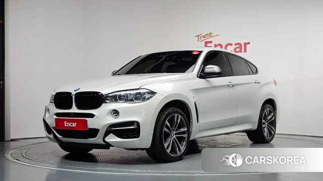BMW X6 (F16) 2018 Белый из Кореи