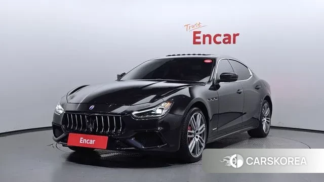 Maserati Ghibli 2019 Черный из Кореи