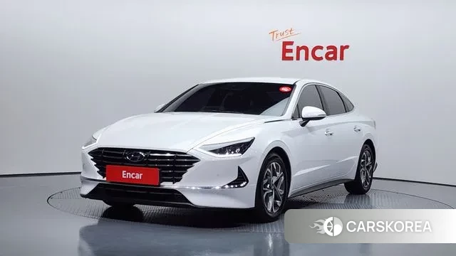 Hyundai Sonata (DN8) 2021 Белый из Кореи