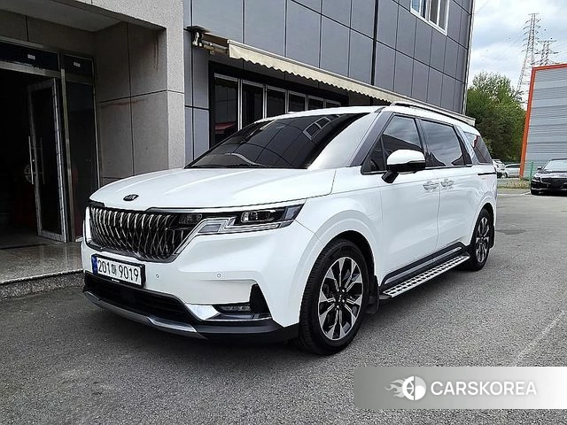 Kia Carnival 4th generation 2021 Белый из Кореи