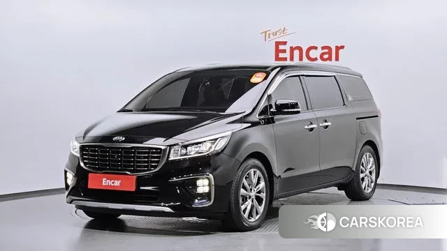 Kia The New Carnival 2018 Черный из Кореи