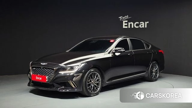 Genesis G80 2018 Черный из Кореи