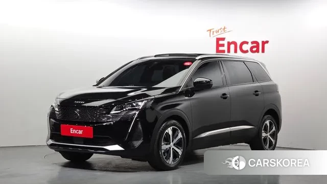 Peugeot 5008 second generation 2021 Черный из Кореи