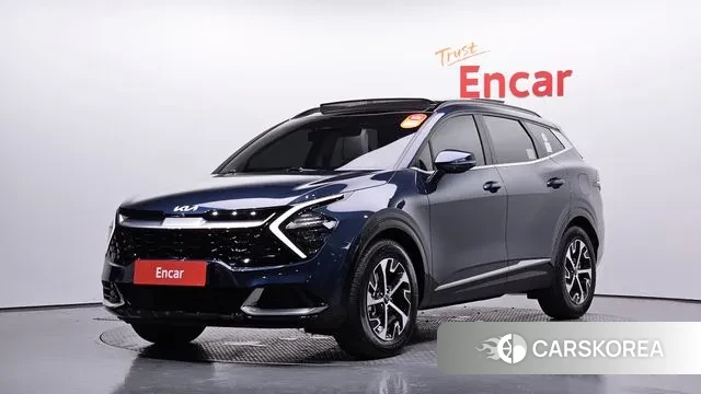 Kia Sportage 5th Generation Hybrid 2022 Синий из Кореи