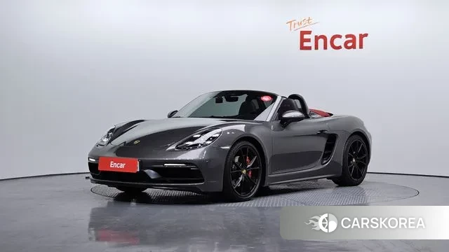 Porsche 718 Boxster 2018 Серый из Кореи