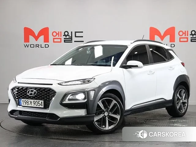 Hyundai Kona 2018 Белый из Кореи