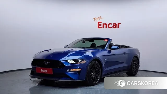 Ford Mustang 2022 Синий из Кореи