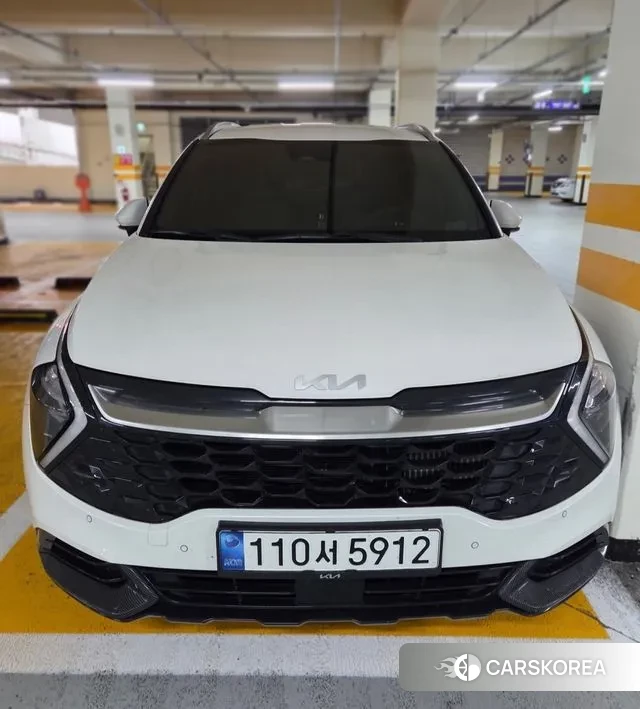 Kia Sportage 5th Generation 2022 Белый из Кореи
