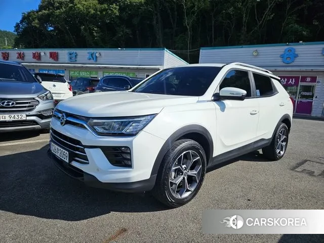 Ssangyong Beautiful Korando 2022 Белый из Кореи