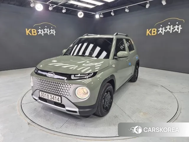 Hyundai Casper 2024 Светло-зеленый из Кореи