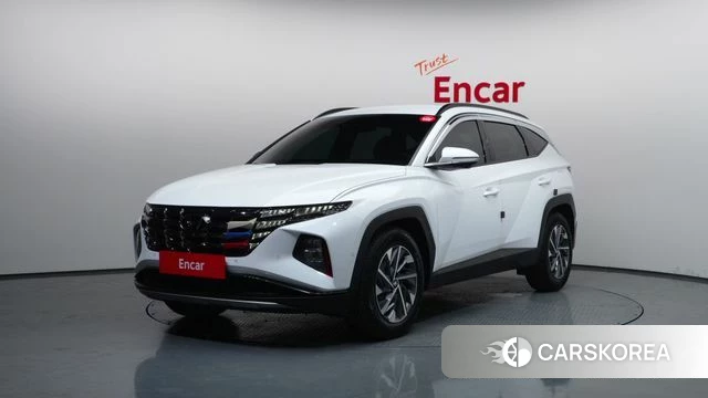 Hyundai Tucson Hybrid (NX4) 2022 Белый из Кореи