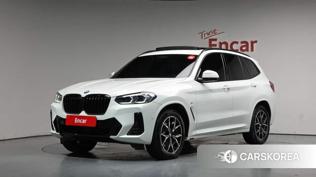 BMW X3 (G01) 2022 Белый из Кореи
