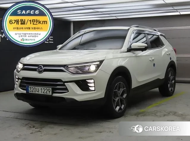 Ssangyong Beautiful Korando 2020 Белый из Кореи