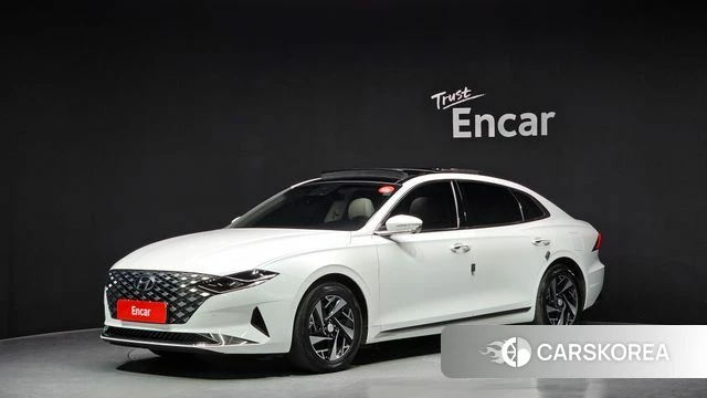 Hyundai The New Grandeur IG Hybrid 2022 Белый из Кореи