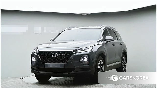 Hyundai Santa Fe TM 2018 Серый из Кореи
