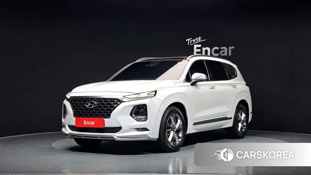 Hyundai Santa Fe TM 2019 Белый из Кореи