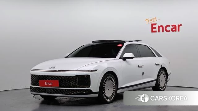 Hyundai Grandeur Hybrid (GN7) 2023 Белый из Кореи
