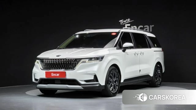 Kia Carnival 4th generation 2021 Белый из Кореи