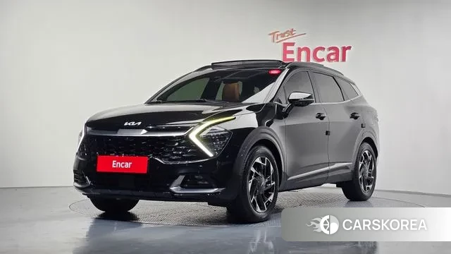 Kia Sportage 5th Generation 2021 Черный из Кореи