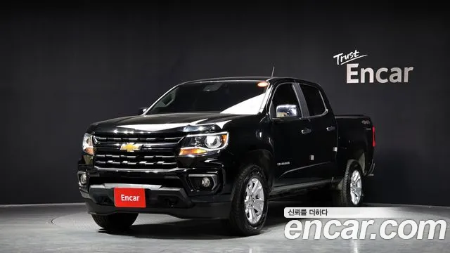 Chevrolet (GM Daewoo) Real New Colorado 2022 Черный из Кореи