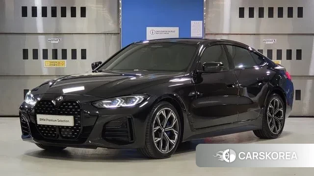 BMW 4 Series (G22) 2022 Черный из Кореи