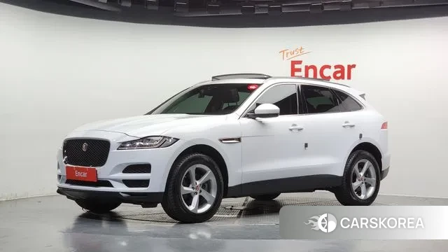 Jaguar F-PACE 2019 Белый из Кореи