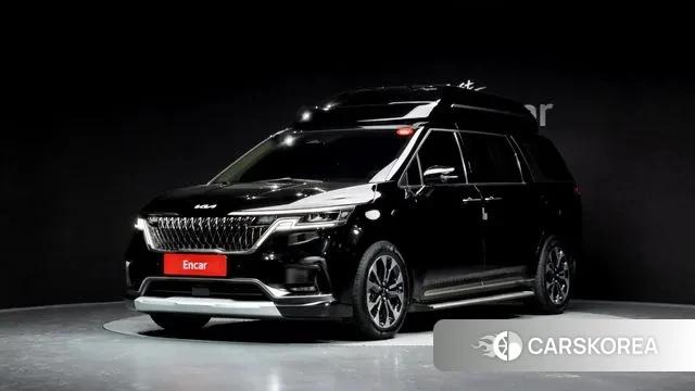 Kia Carnival 4th generation 2021 Черный из Кореи