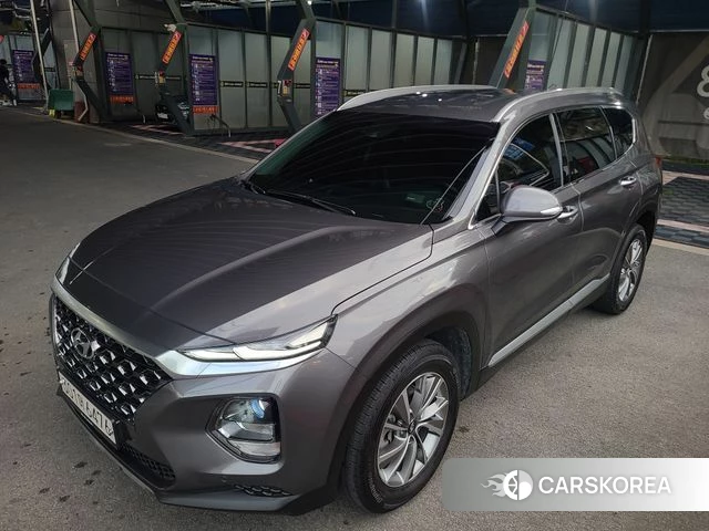 Hyundai Santa Fe TM 2020 Серый из Кореи