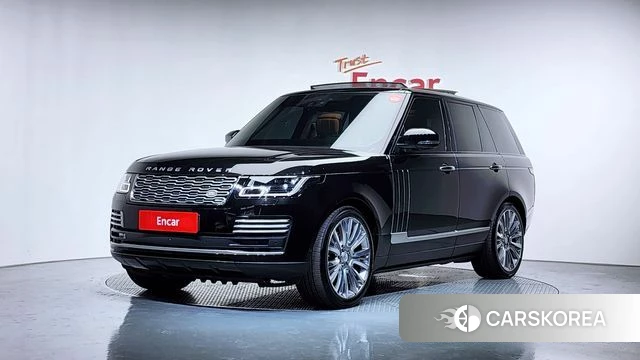 Land Rover Range Rover 4th Generation 2018 Черный из Кореи
