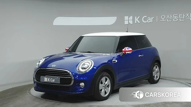 Mini Cooper 2018 Синий из Кореи