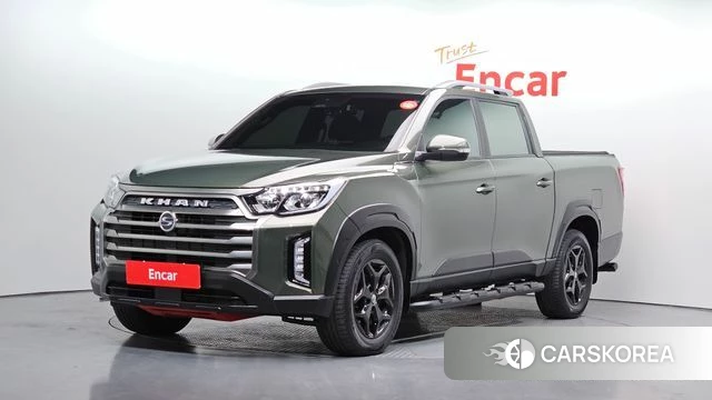 Ssangyong The New Rexton Sports Cannes 2022 Темно-зеленый из Кореи