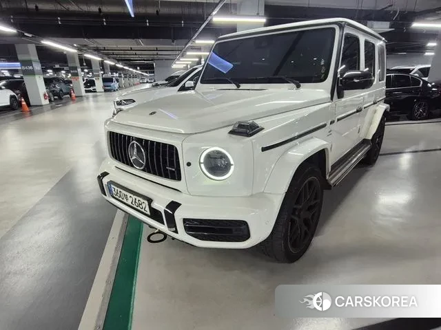 Mercedes-Benz G-Class W463b 2021 Белый из Кореи
