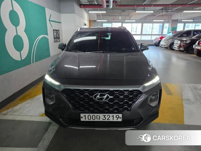 Hyundai Santa Fe TM 2020 Серый из Кореи