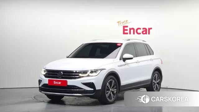Volkswagen Tiguan second Generation 2023 Белый из Кореи