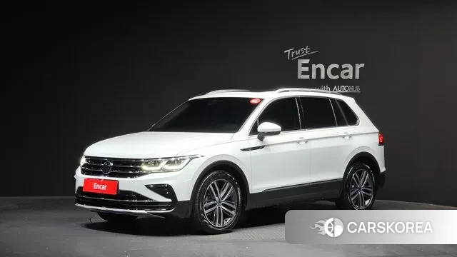 Volkswagen Tiguan second Generation 2023 Белый из Кореи