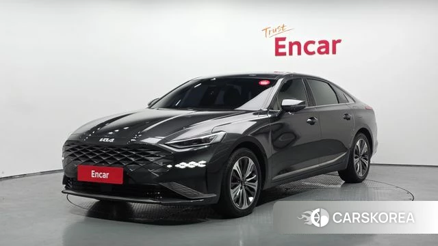 Kia K8 Hybrid 2021 Серый из Кореи