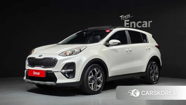 Kia Sportage The Bold 2018 Белый из Кореи