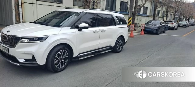 Kia Carnival 4th generation 2021 Жемчужный цвет из Кореи