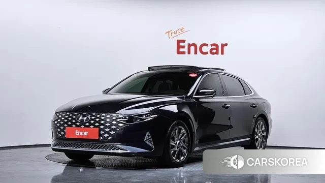Hyundai The New Grandeur IG Hybrid 2020 Серый из Кореи