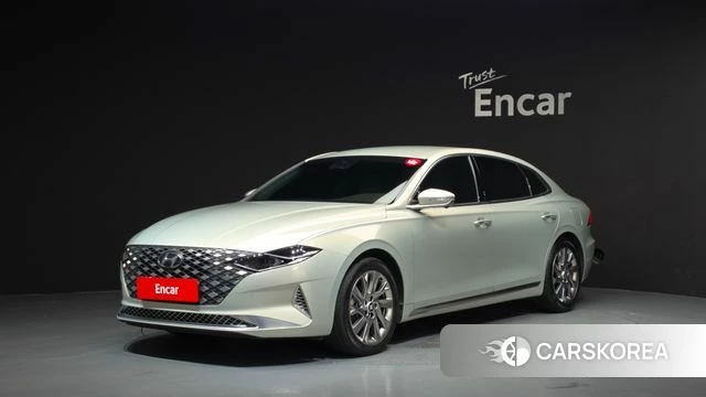 Hyundai The New Grandeur IG Hybrid 2021 Серебристо-серый из Кореи