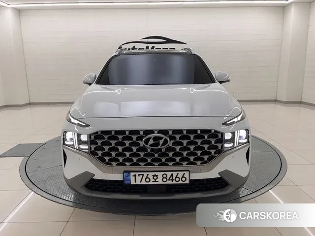 Hyundai The New Santa Fe 2022 Белый из Кореи