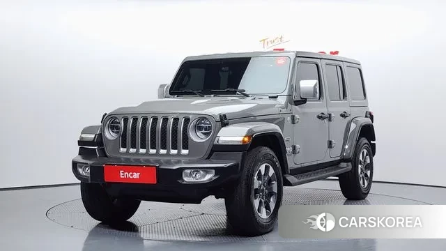 Jeep Wrangler (JL) 2022 Серый из Кореи