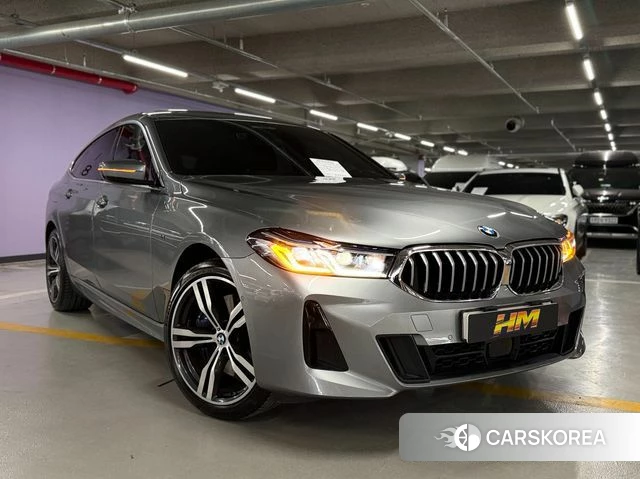 BMW 6 Series GT (G32) 2023 Серебристо-серый из Кореи