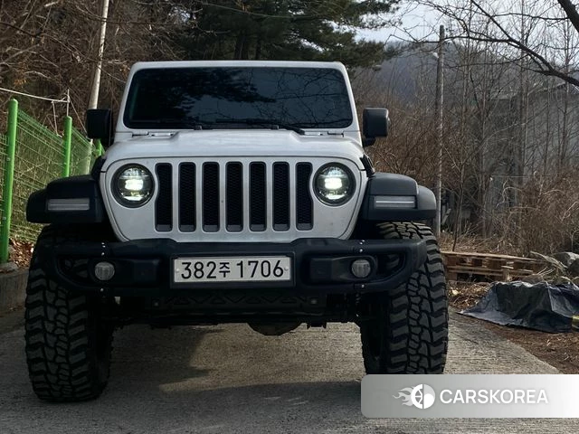 Jeep Wrangler (JL) 2020 Белый из Кореи