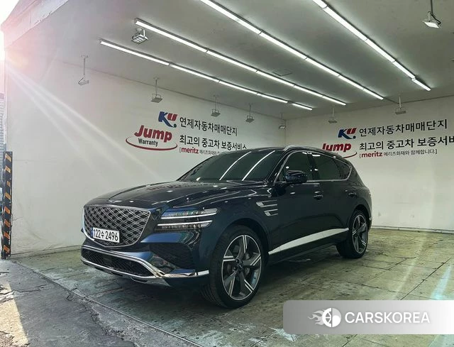 Genesis GV80 2024 Синий из Кореи