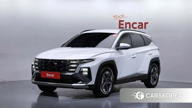 Hyundai The New Tucson Hybrid (NX4) 2024 Белый из Кореи