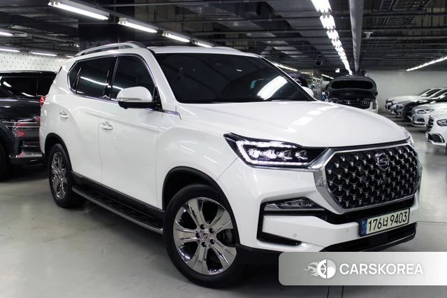 Ssangyong All New Rexton 2021 Белый из Кореи