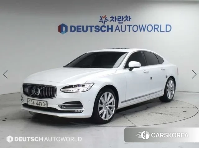 Volvo S90 2018 Белый из Кореи